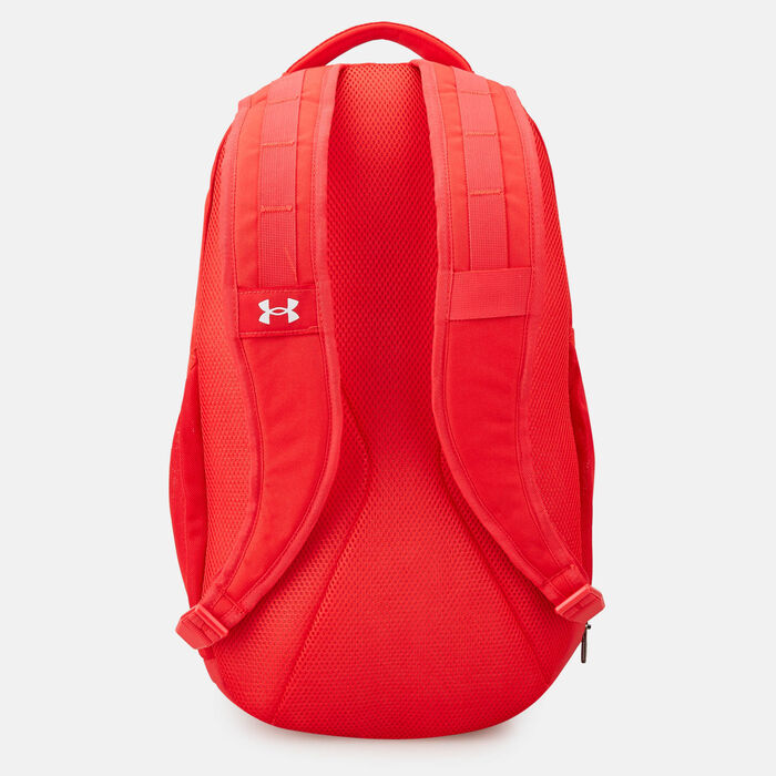 Under Armour UA Hustle 5.0 Backpack Red Under Armour UA Hustle 5.0 Backpack Red image number 1
