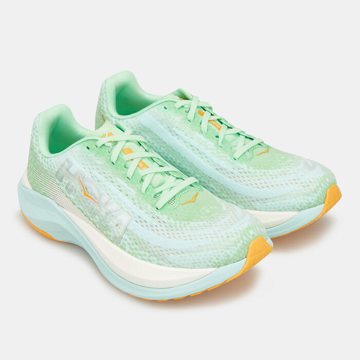 HOKA Women's Mach X Running Shoe Green HOKA Women's Mach X Running Shoe Green image number 2