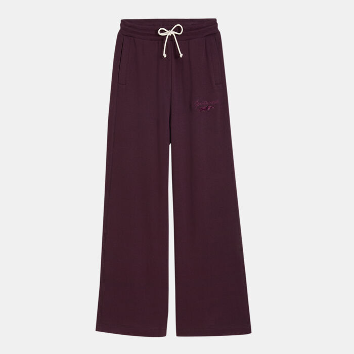 PUMA Women's Classics+ Sweatpants Purple PUMA Women's Classics+ Sweatpants Purple image number 0