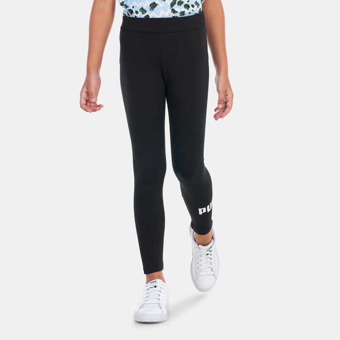 PUMA Kids' Essentials Logo Leggings Black PUMA Kids' Essentials Logo Leggings Black image number 0