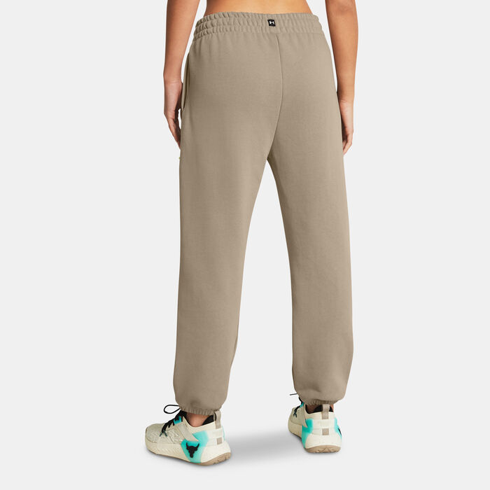 Under Armour Women's Project Rock Graphic Sweatpants Brown image number 1