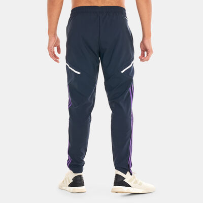 adidas Men's Real Madrid Condivo 22 Presentation Pants Blue adidas Men's Real Madrid Condivo 22 Presentation Pants Blue