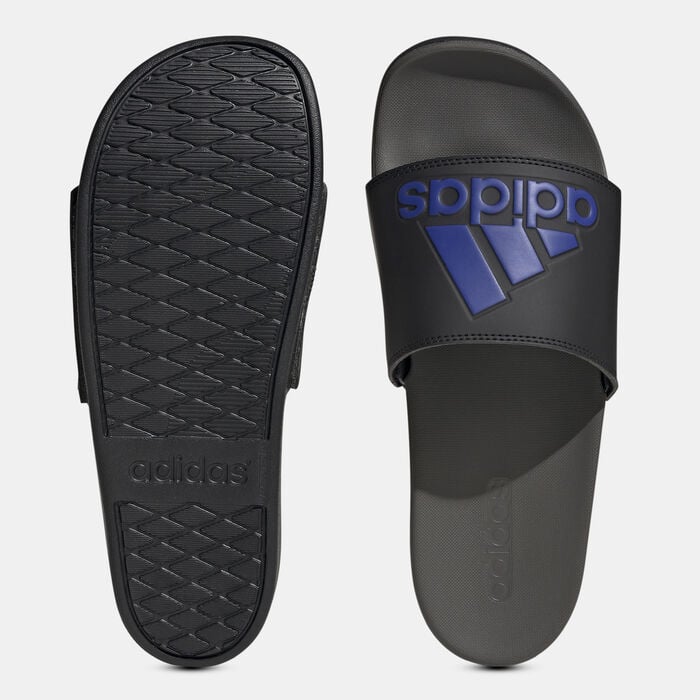 adidas Men's Adilette Comfort Slides Black adidas Men's Adilette Comfort Slides Black image number 4
