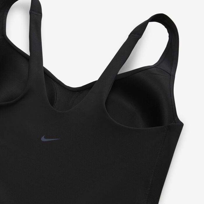 Nike Women's Alate Medium-Support Training Sports Bra Black image number 3