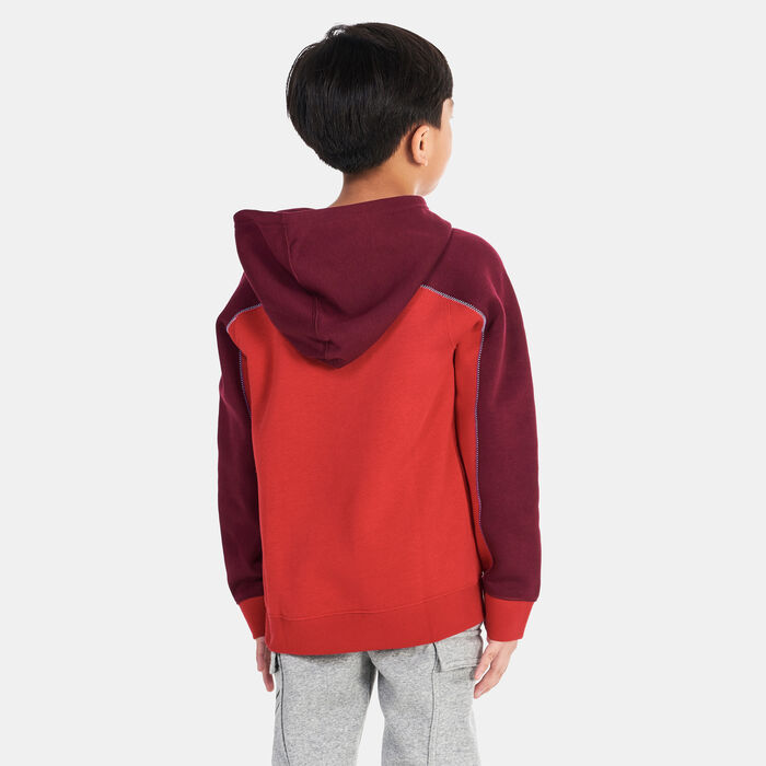 Nike Kids' Sportswear Pullover Hoodie (Older Kids) Red Nike Kids' Sportswear Pullover Hoodie (Older Kids) Red image number 1