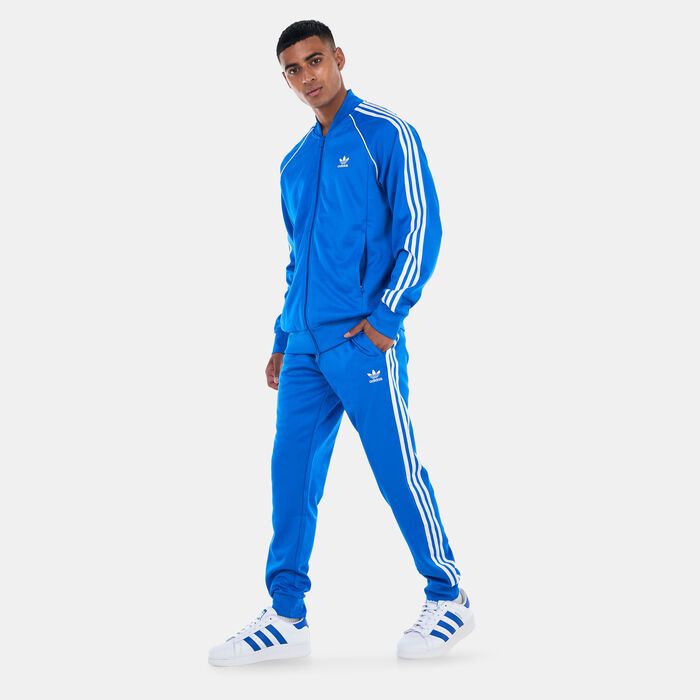adidas Originals Men's Adicolor Classics SST Track Jacket Blue image number 2