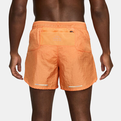 Nike Men's Stride Running Division Dri-FIT Running Shorts Orange