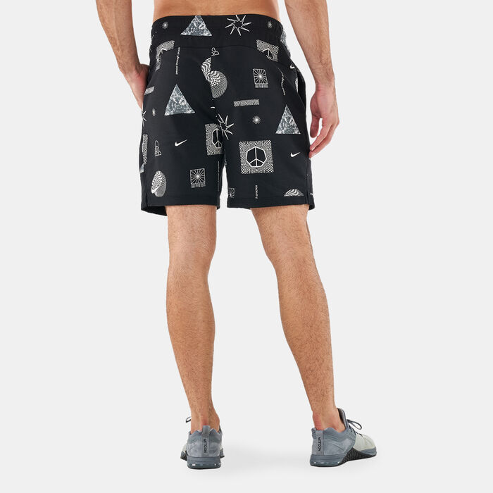 Nike Men's Yoga Fleece Shorts Black image number 1