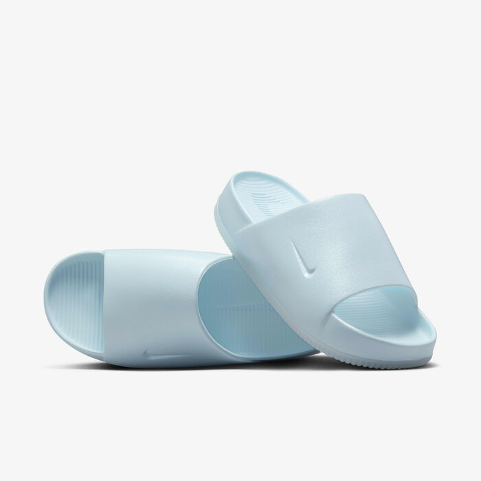 Nike Women's Calm SE Slides Blue Nike Women's Calm SE Slides Blue image number 0