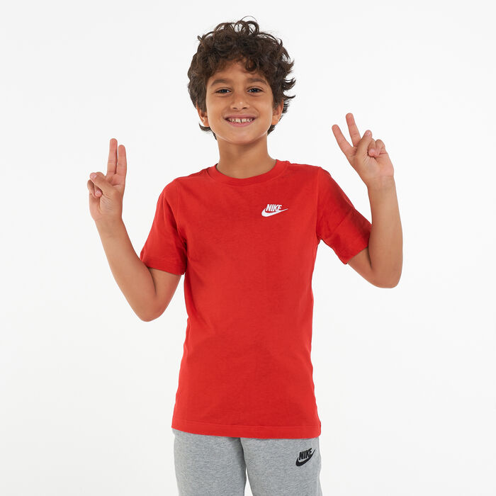Nike Kids' Sportswear T-Shirt (Older Kids) Red image number 0