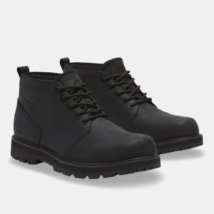 Timberland Men's Britton Road Mid Waterproof Chukka Boots Black image number 1