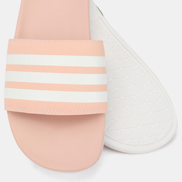 adidas Women's Adilette Comfort Slides Black adidas Women's Adilette Comfort Slides Black image number 2