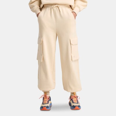 Timberland Women's Exeter River Cargo Joggers Beige Timberland Women's Exeter River Cargo Joggers Beige