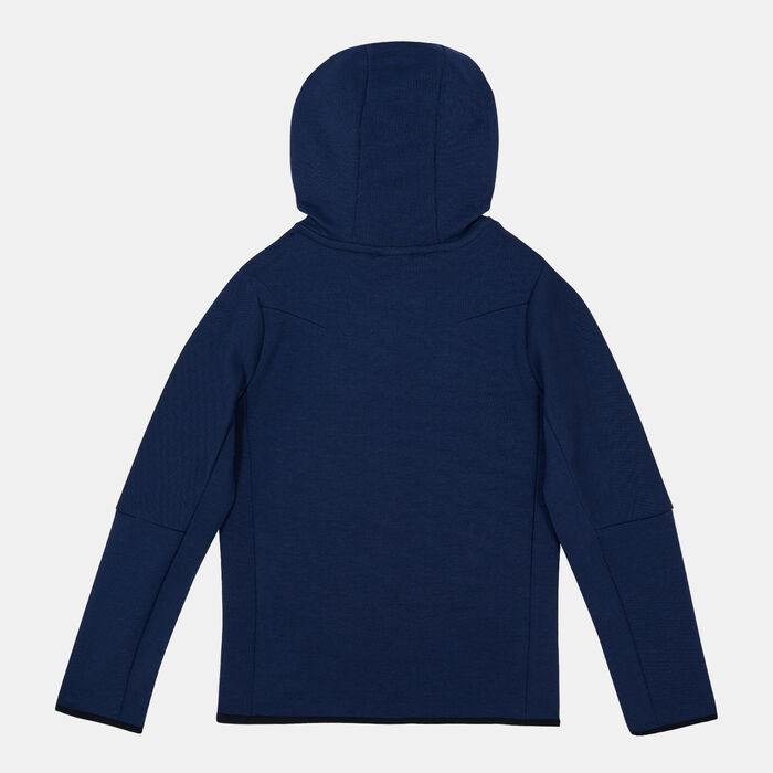 Nike Kids' Sportswear Tech Fleece Hoodie (Older Kids) Blue image number 1
