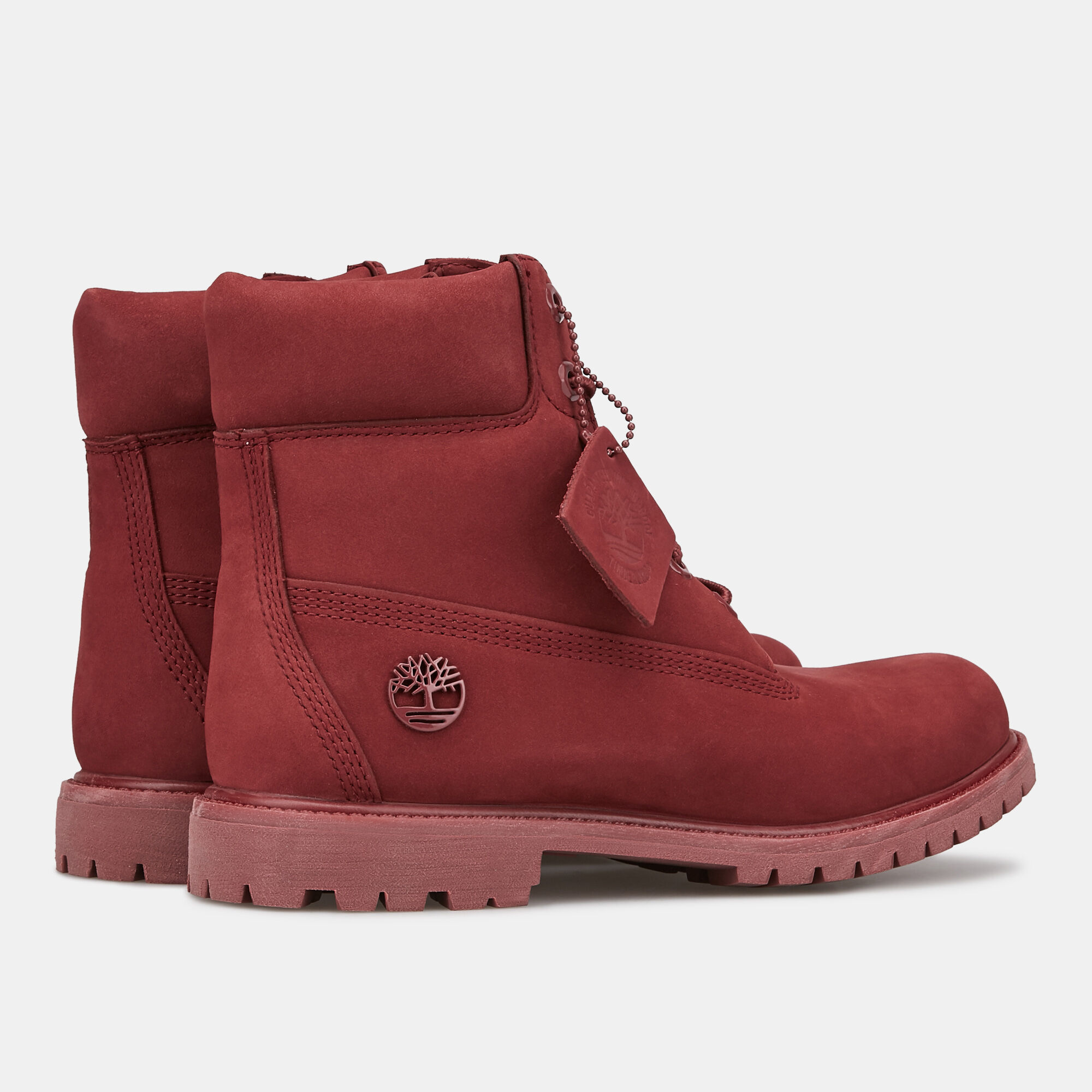 All red 2025 timberlands womens
