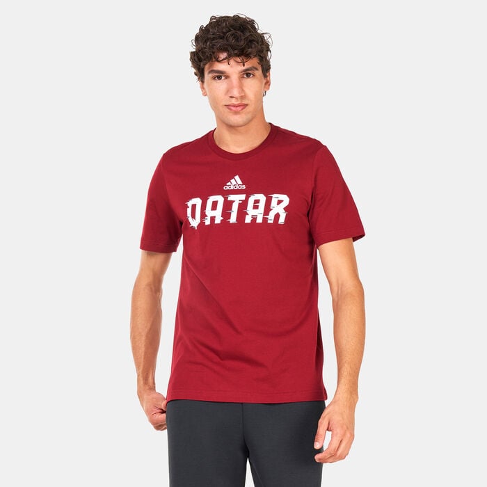 adidas Men's FIFA World Cup 2022™ Qatar T-Shirt Red adidas Men's FIFA World Cup 2022™ Qatar T-Shirt Red image number 0