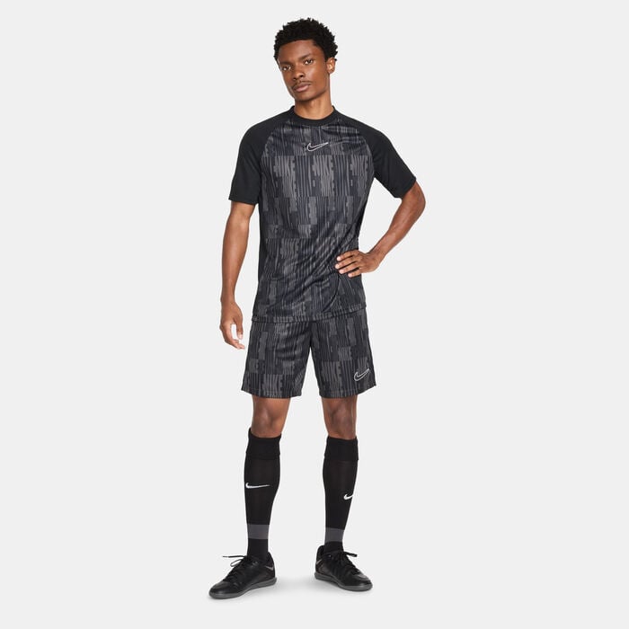 Nike Men's Academy+ Dri-FIT Football Top Black Nike Men's Academy+ Dri-FIT Football Top Black image number 2