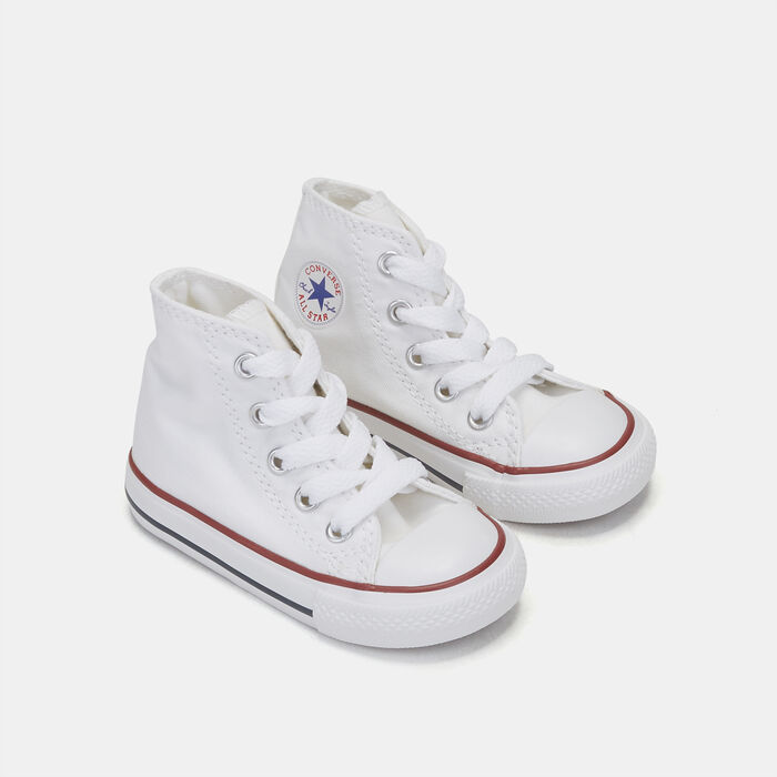 Converse Kids’ Chuck Taylor All Star High-Top Unisex Shoe (Younger Kids) White image number 1