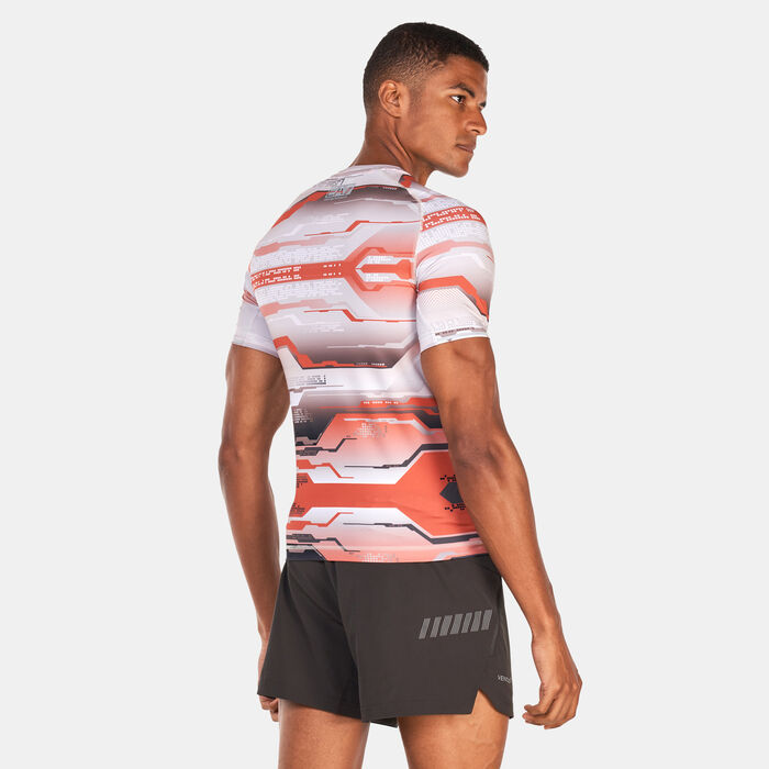 EA7 Emporio Armani Men's Graphic Vigor7 T-Shirt Multi-Color EA7 Emporio Armani Men's Graphic Vigor7 T-Shirt Multi-Color image number 1