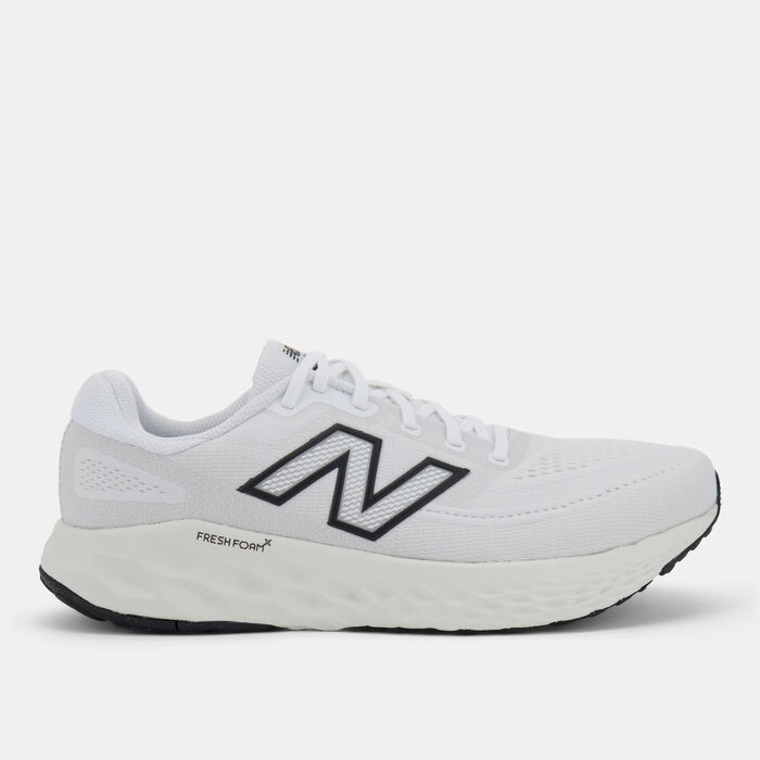 New Balance Men's Fresh Foam X EVOZ v3 Running Shoes White New Balance Men's Fresh Foam X EVOZ v3 Running Shoes White image number 0