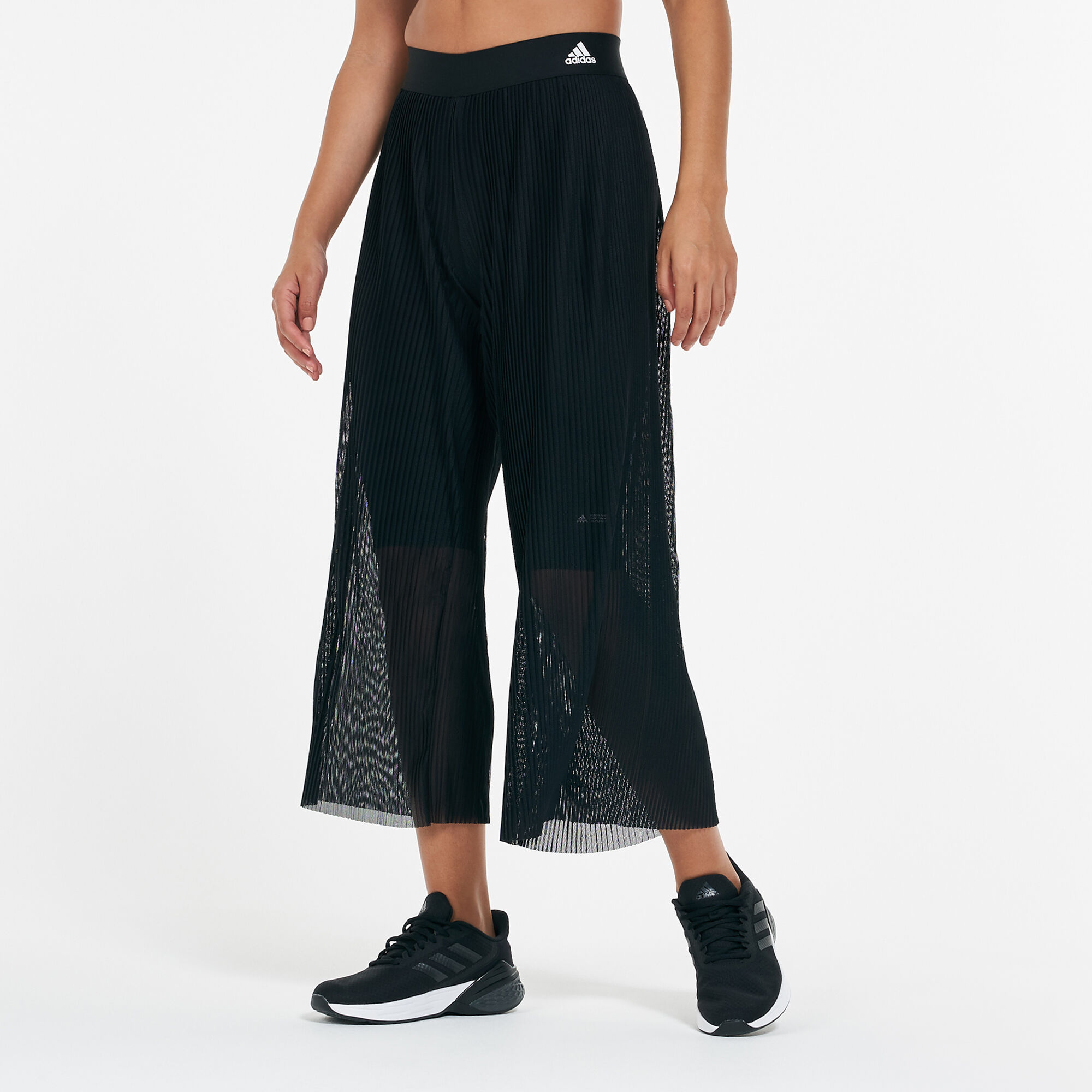 Women s Pleat Mesh Sweatpants