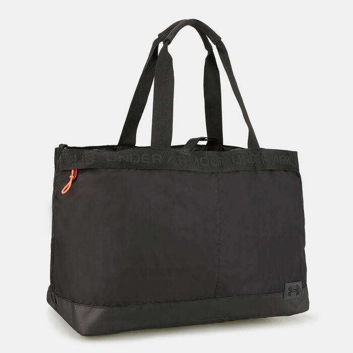 Under Armour Women's UA Essentials Signature Tote Bag Black Under Armour Women's UA Essentials Signature Tote Bag Black image number 2