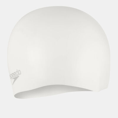 Speedo Moulded Swimming Cap White Speedo Moulded Swimming Cap White
