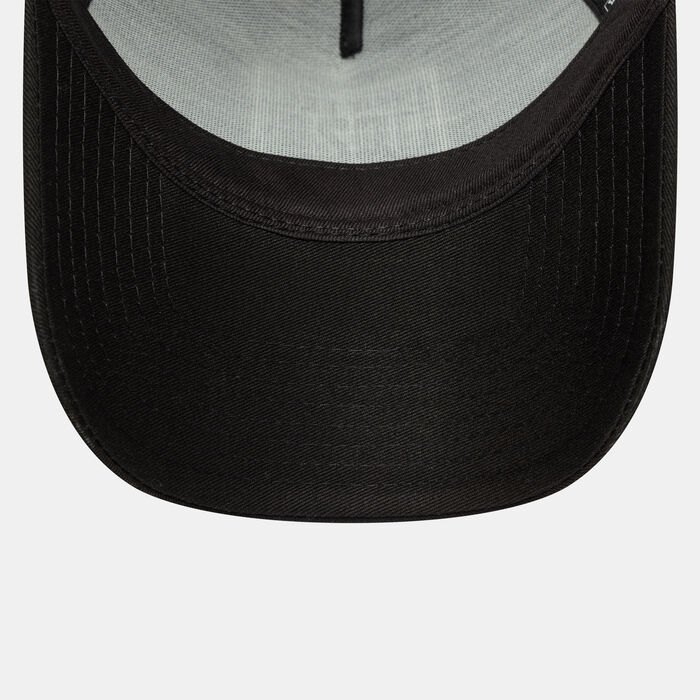 New Era Men's Essential Patch Trucker Cap Black New Era Men's Essential Patch Trucker Cap Black image number 4