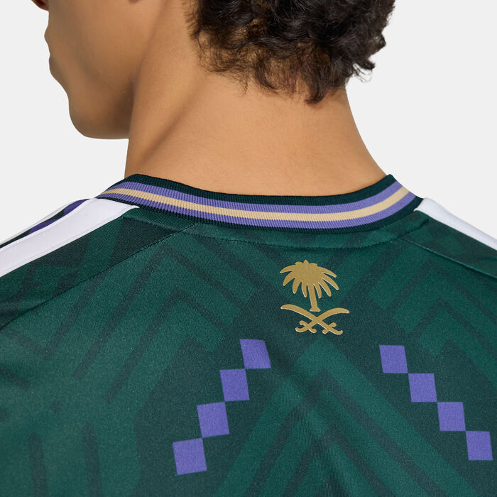 adidas Men's Saudi Arabia 26 Home Football Jersey Green image number 6