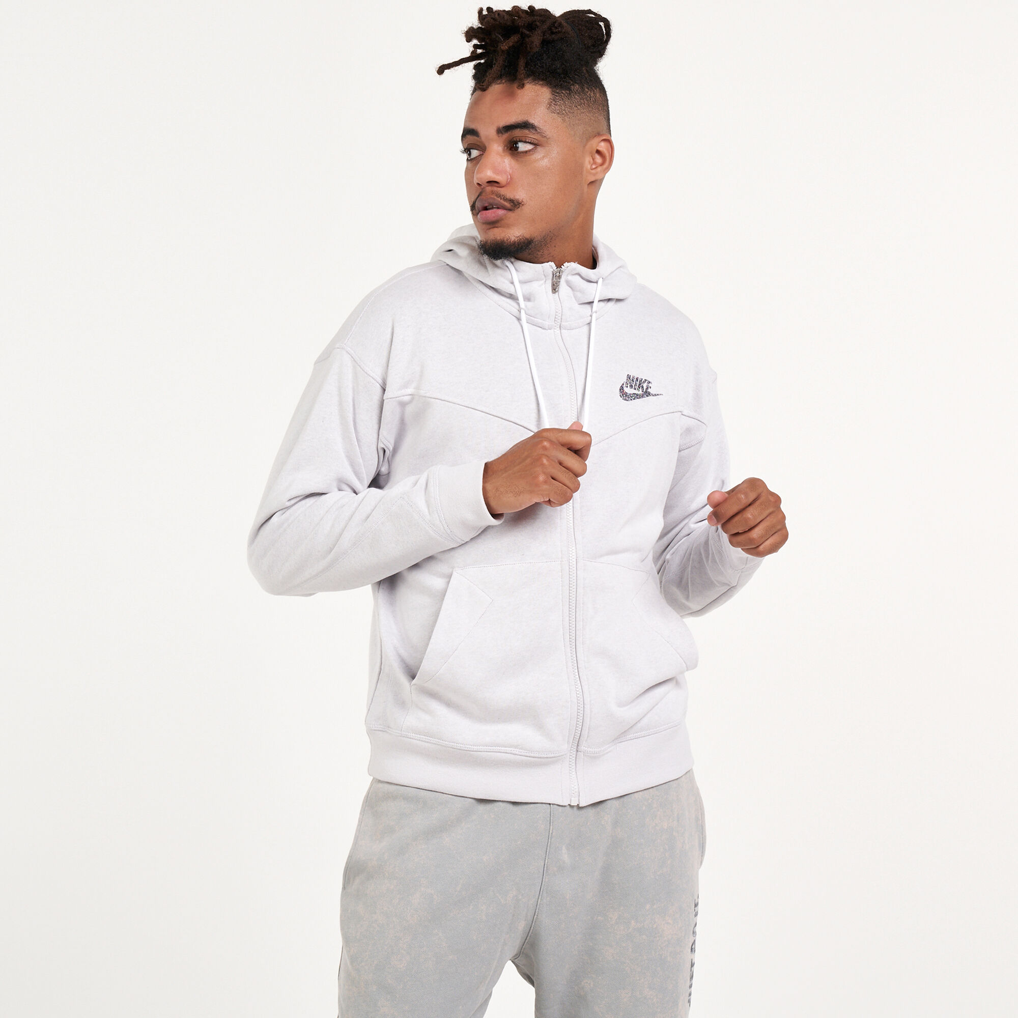 Mens nike chevron full zip hoodie hotsell