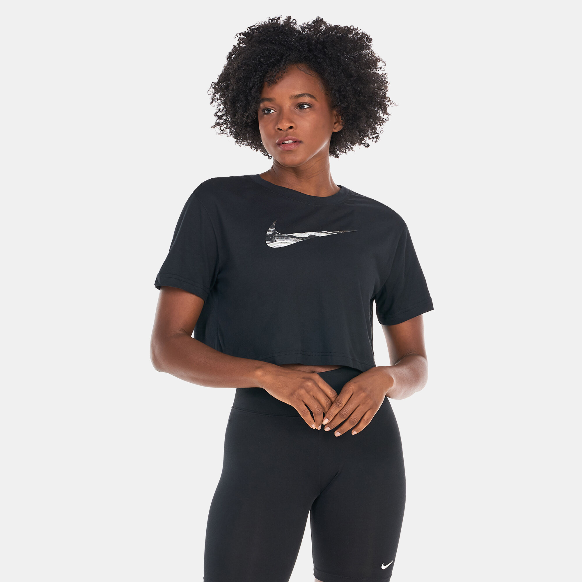 Womens black nike tshirt 2025