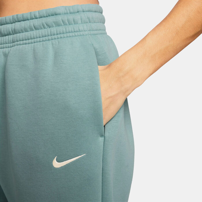 Nike Women's Sportswear Phoenix Fleece Sweatpants Green Nike Women's Sportswear Phoenix Fleece Sweatpants Green image number 2