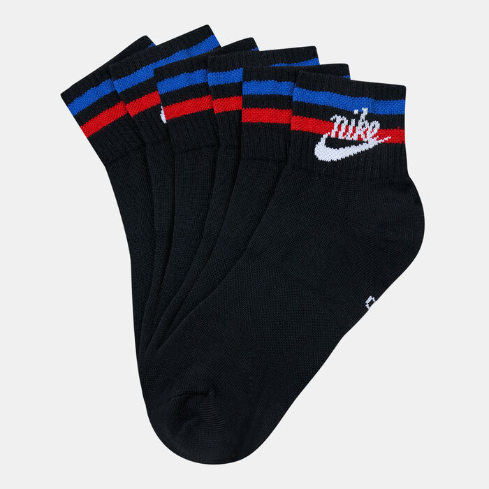 Nike Everyday Essential Ankle Socks (3 Pack) Black Nike Everyday Essential Ankle Socks (3 Pack) Black image number 0