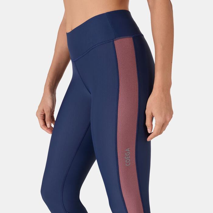 COEGA Women's 3/4 Swimming Leggings Blue image number 3