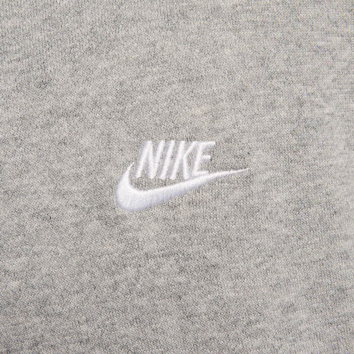 Nike Men's Club Fleece Oversized Hoodie Grey Nike Men's Club Fleece Oversized Hoodie Grey image number 3