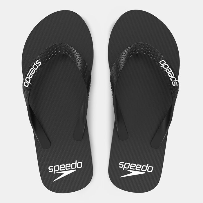 Speedo Men's Logo Flip Flops Black image number 0