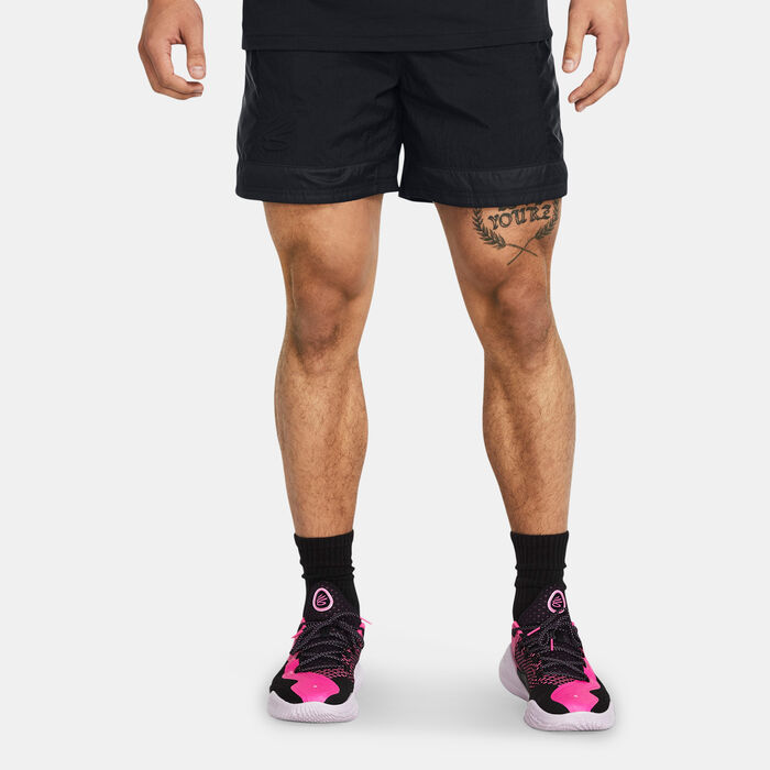 Under Armour Men's Curry Woven Shorts Black Under Armour Men's Curry Woven Shorts Black image number 0