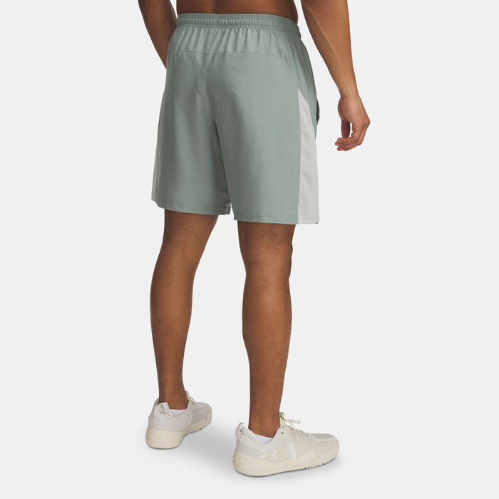 Under Armour Men's Tech Utility Training Shorts Green Under Armour Men's Tech Utility Training Shorts Green image number 1