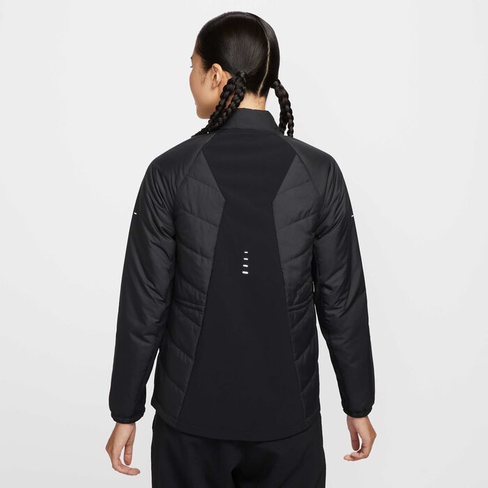 Nike Women's Swift Therma-FIT Running Jacket Black image number 1