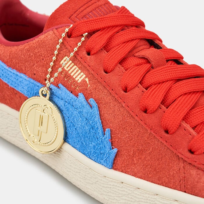 PUMA Kids' x One Piece Suede Shoes Blue PUMA Kids' x One Piece Suede Shoes Blue image number 5