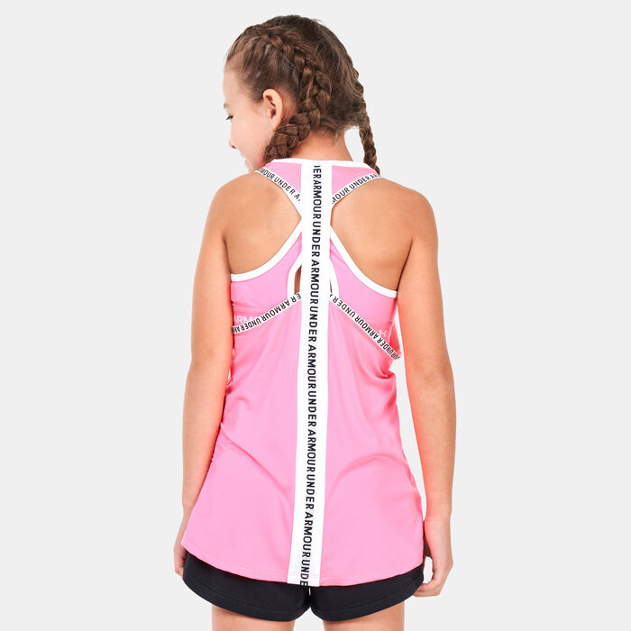 Under Armour Kids' UA Knockout Tank Top Pink Under Armour Kids' UA Knockout Tank Top Pink image number 1