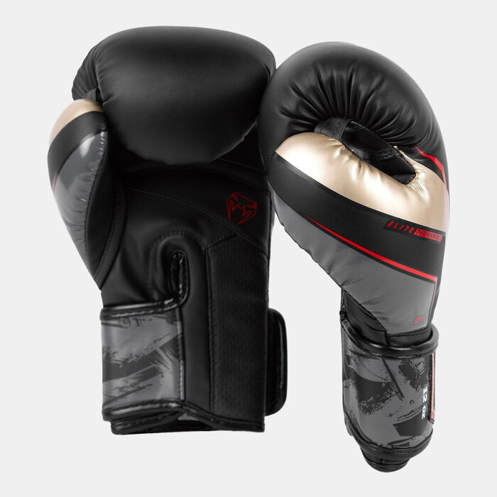 Venum Elite Evo Boxing Gloves Black Venum Elite Evo Boxing Gloves Black image number 7