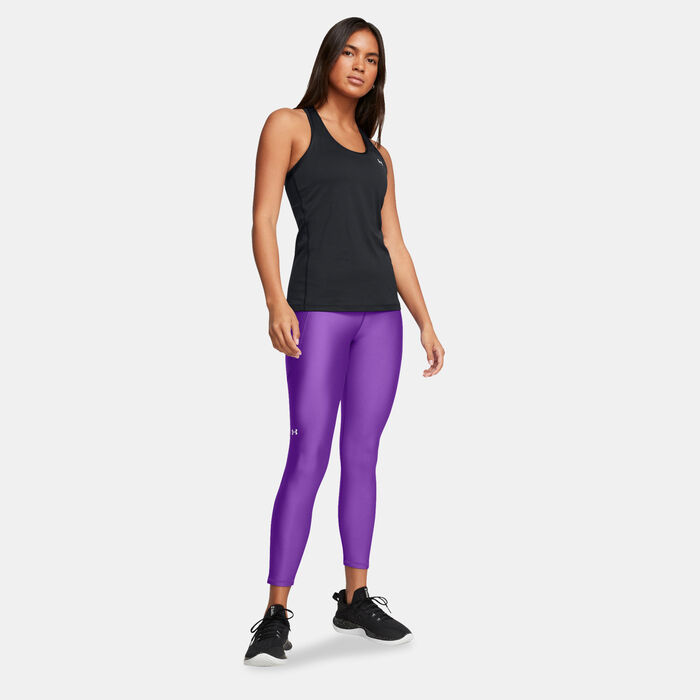 Under Armour Women's UA Tech™ HeatGear® Training Leggings Purple image number 2