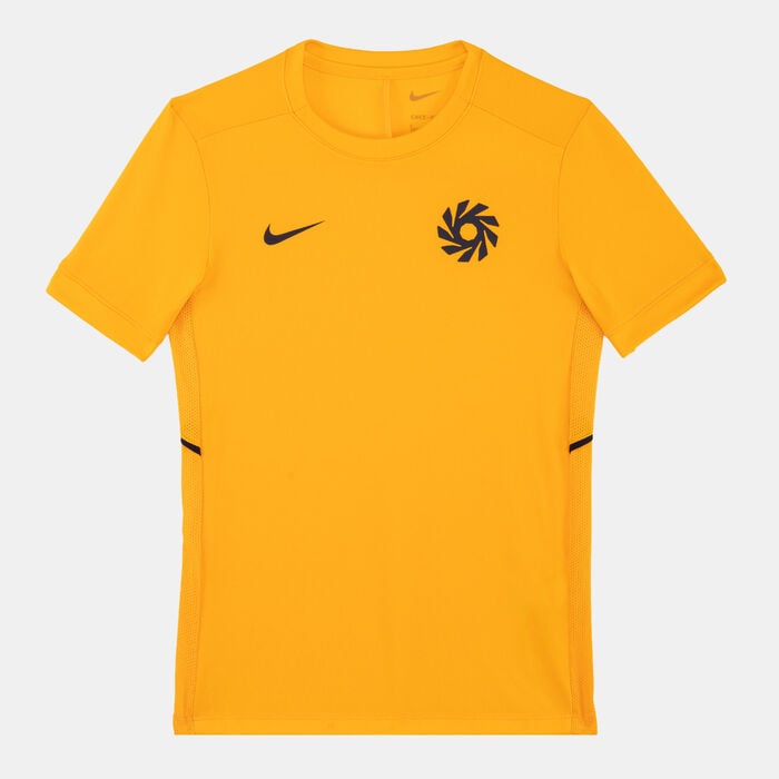 Nike Kids' Erling Haaland Dri-FIT Academy 25 Football Top yellow Nike Kids' Erling Haaland Dri-FIT Academy 25 Football Top yellow image number 0