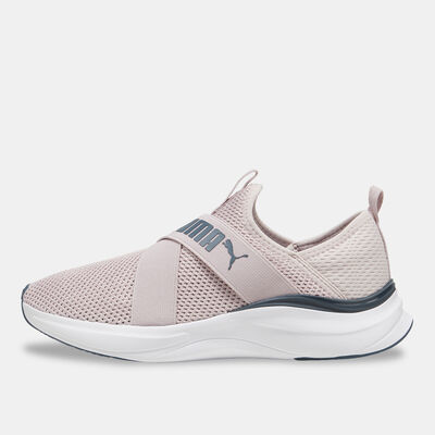 PUMA Women's SOFTRIDE Harmony Running Slip-On Shoes Purple