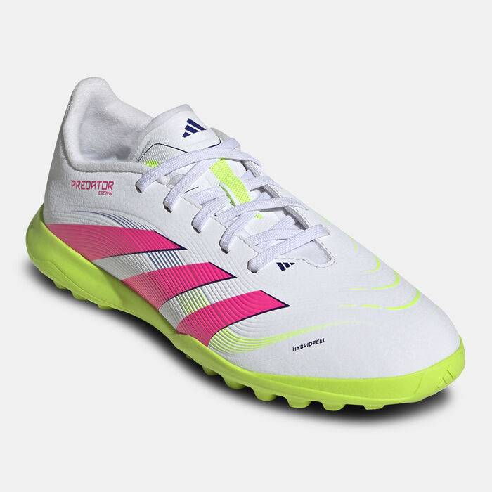 adidas Kids' Predator League Turf Ground Football Shoes Pink adidas Kids' Predator League Turf Ground Football Shoes Pink image number 1