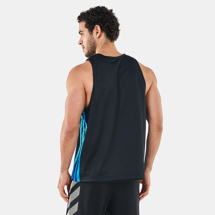 adidas Men's Dame 8 Battle T-Shirt Black adidas Men's Dame 8 Battle T-Shirt Black image number 1
