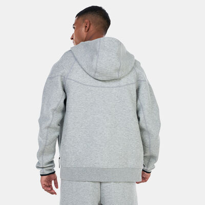Nike Men's Sportswear Tech Fleece Windrunner Full-Zip Hoodie Grey Nike Men's Sportswear Tech Fleece Windrunner Full-Zip Hoodie Grey