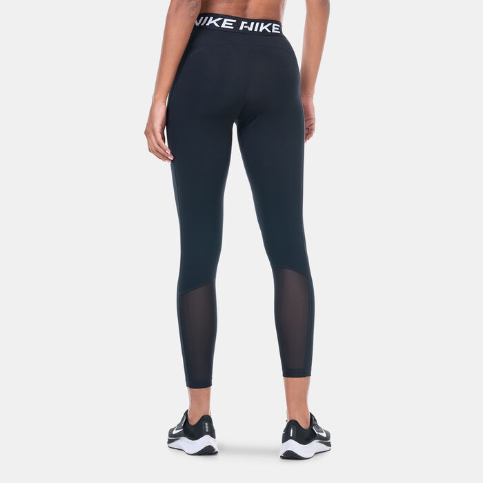 Nike Women's Pro Training Cross Over Legging In Black