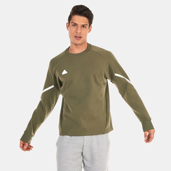 adidas Men's D4G Premium Sweatshirt Green adidas Men's D4G Premium Sweatshirt Green image number 0